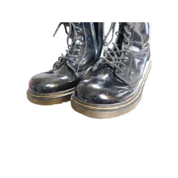 Dr. Marten's Size 3 Girls Patent Leather Ankle Boots - Picture 4 of 5